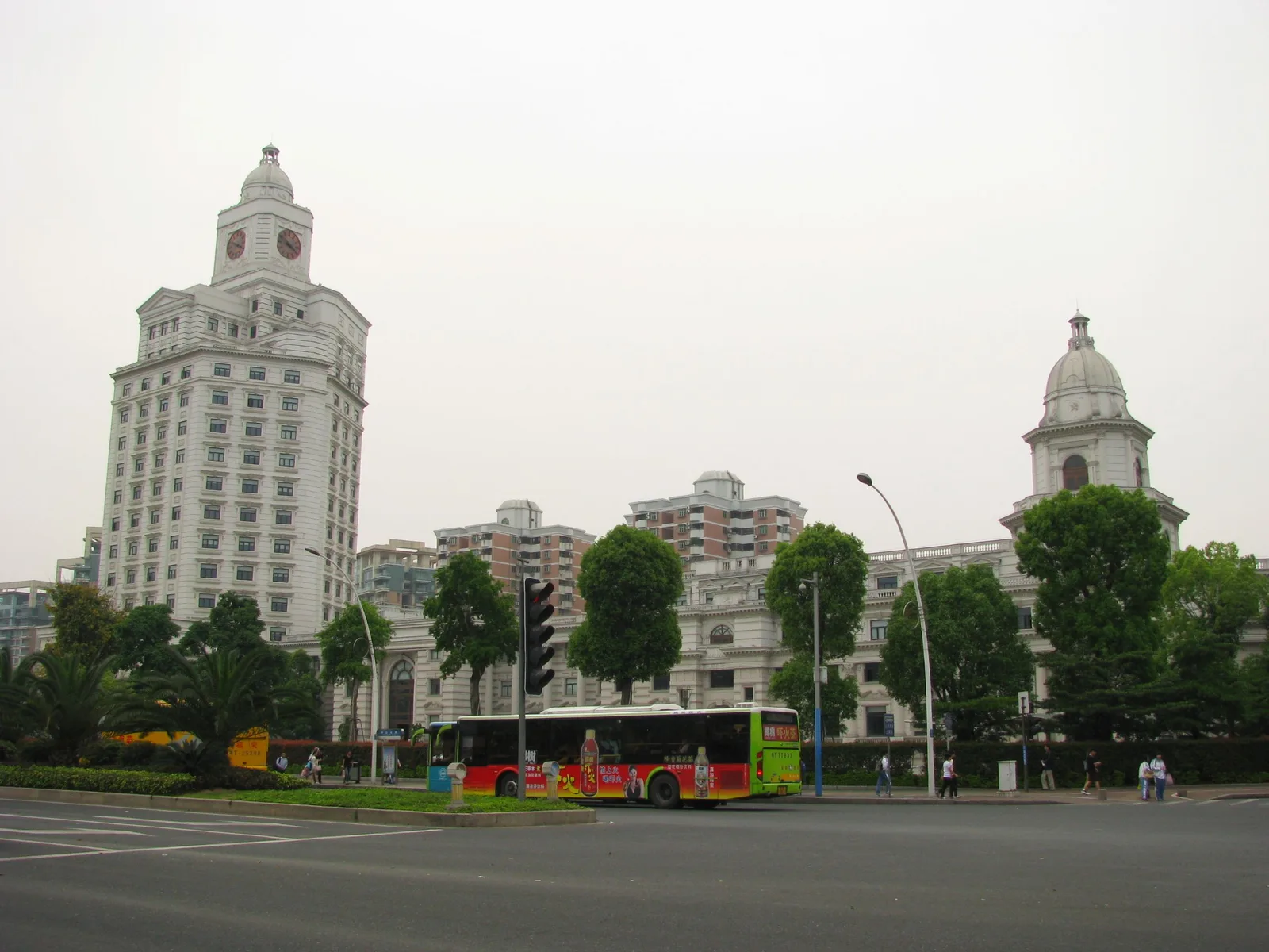 Zhongshan Customs building in Guangdong, China, photographed in 2012